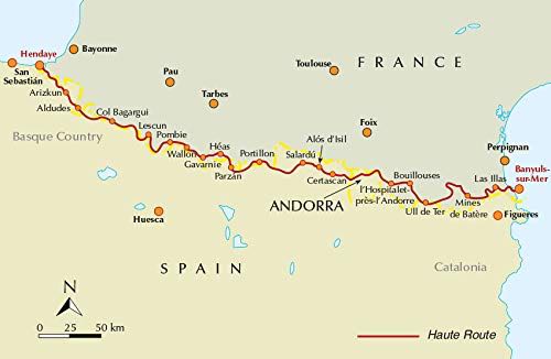 Wandelgids - Pyrenean Haute Route (9781852849818) Cicerone