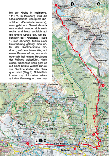 Wandelgids Berchtesgaden- Lienz & Alpenüberquerung -Rother