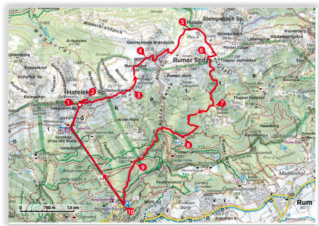 Wandelgids Rund um Innsbruck - Rother