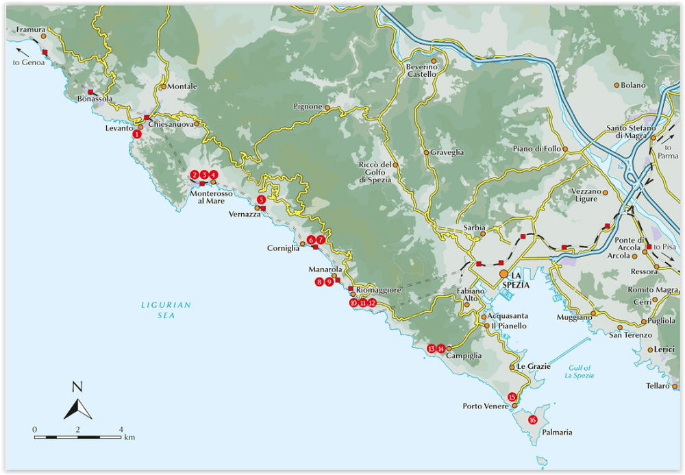 Wandelgids - Italy's Cinque Terre walking - Cicerone Press