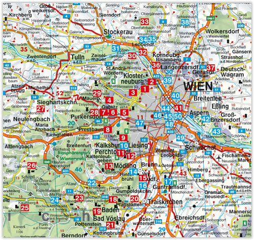 Wandelgids - Wien - Wienerwald - Rother