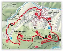 Wandelgids Kurhessen - Nordhessisches Bergland - Rother