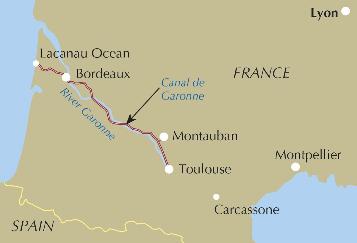 Fietsgids - Cycling the Canal de Garonne (9781852847838) Cicerone