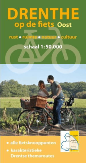 Fietskaart Fietsknooppuntenkaart Drenthe West Op De Fiets B S