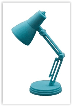 Inconsistent Schuldig Verplaatsing Bureaulampje blauw - Kycio